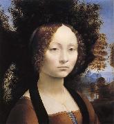 LEONARDO da Vinci Kvinnoportratt oil painting reproduction